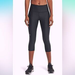 Under Armour Compression HeatGear Pocketed No-Slip Waistband Capri